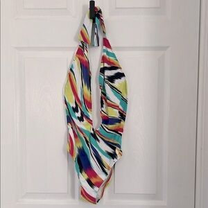 One Piece Swimsuit with Low Back